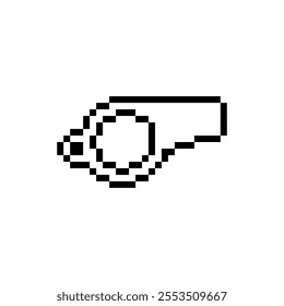 coach sport whistle pixel art