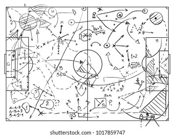 Coaching Board for game tactics and strategies