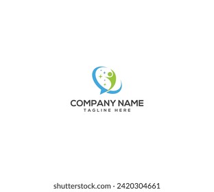 coaching company logo design vector