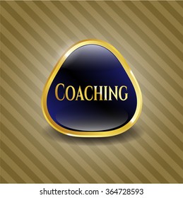 Coaching golden emblem