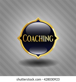 Coaching golden emblem