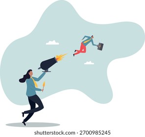 Coaching helfen Karriereentwicklung, Mentor oder Motivation zu steigern, um die Produktivität zu steigern, Hilfe oder Manager Unterstützung für die Karriereentwicklung, über einen Mann und sein Leben.