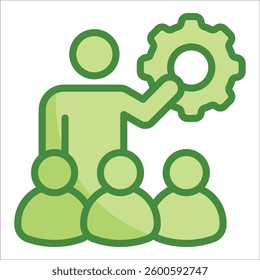 Coaching Icon Element For Design
