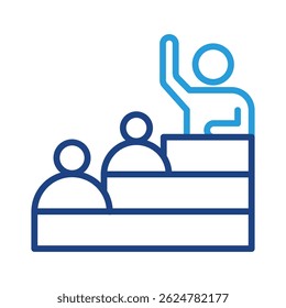 Elemento De Ícone De Coaching Para Design