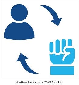 Elemento De Ícone De Coaching Para Design