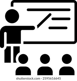 Coaching Icon Element For Design And Vector