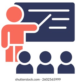 Coaching Icon Element For Design And Vector