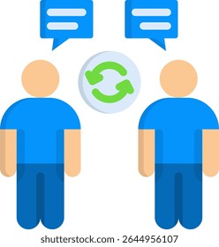 Ícone de Coaching Ilustração de Vetor Simples