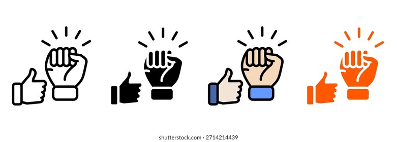 Coaching Icon Set Multiple Style Collection. Mentor, Goal Setting, Motivation, Teamwork, Training, Personal Development, Vision, Strategy, Leadership, Feedback, Success, Performance Review, Empowerm