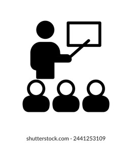 Coaching  icon in vector. Logotype
