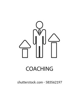 Coaching-Line-Symbol
