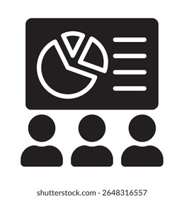 Coaching Vetor Ícone que pode facilmente modificar ou editar

