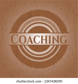 Coaching wood emblem. Vintage.