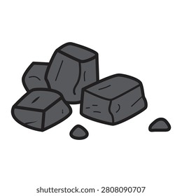 Coal Chunks and Small Pieces