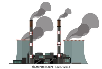 Coal Fired Power Station, Fossil Fuel Power Station