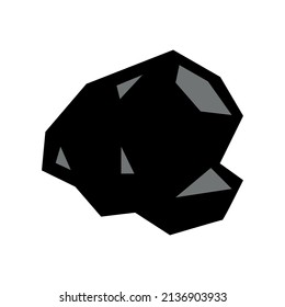coal icon vector illustration on white background