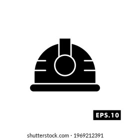 Coal Mining icon vector. Coal icon or logo isolated sign symbol vector illustration