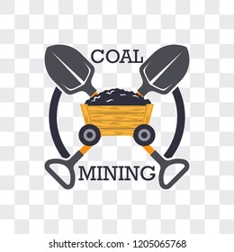 coal mining insignia. vector illustration