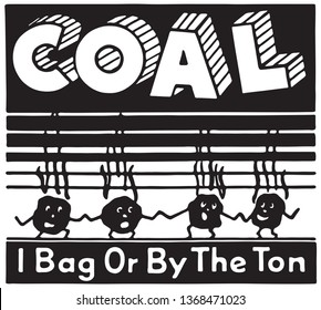 Coal  - Retro Ad Art Banner