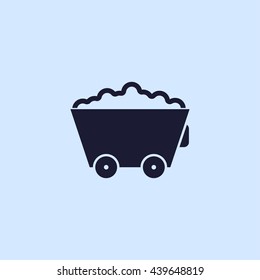 coal trolley icon