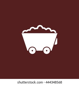coal trolley icon