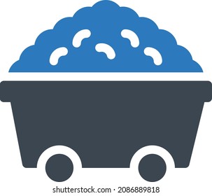 coal Vector illustration on a transparent background. Premium quality symbols. Glyphs  vector icon for concept and graphic design.