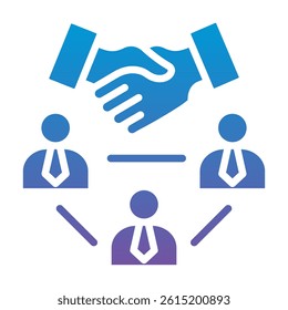 Coalition Icon Element For Design