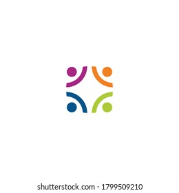coalition logo concept free vector
