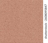 Coarse fabric, reddish brown, woven from hemp or jute threads. Sack cloth texture. Burlap background. Abstract vector seamless.