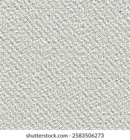 Coarse gray fabric made from hemp or jute, which is distinguished by a kind of wrinkles. A piece of rough cloth. Burlap texture background. Abstract seamless. Vector artwork.