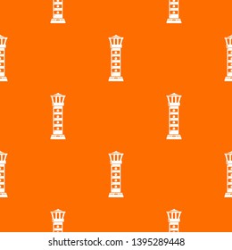 Coast beacon pattern vector orange for any web design best