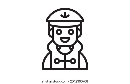 Coast Guard Icon Vector, Web Design Sign