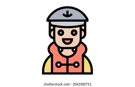 Coast Guard Icon Vector, Web Design Sign
