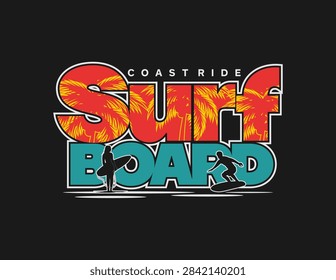 coast ride design beach tee shirt 
