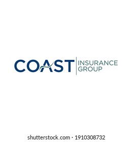 Coast Wave Logo Design Eps