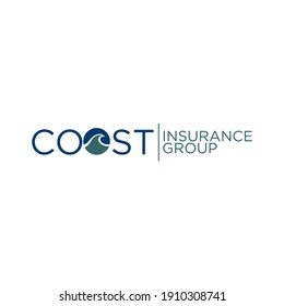 Coast Wave Logo Design Eps