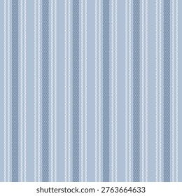 Coastal Blue Elegant Stripes Vertical Vector Seamless Background
