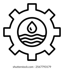 Coastal Cleanup Icon Element For Design