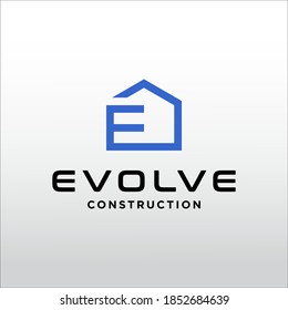 Coastal Home Construction Logo Design