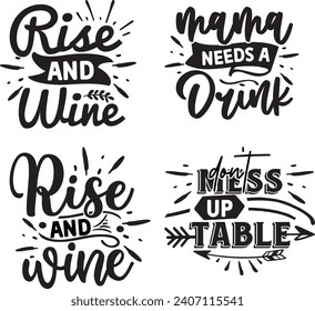 Coaster design Bundle, Drink Coaster designs, Wine Saying bundle, Beer Quote bundle, Coffee Coaster bundle, Floral Monogram design, Wine design