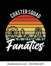 COASTER SQUAD FANATICS TSHIRT DESIGN