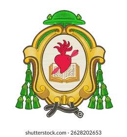 Coat of arms of the Augustinian congregation