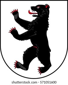 coat of arms of canton Appenzell Innerrhoden - vector