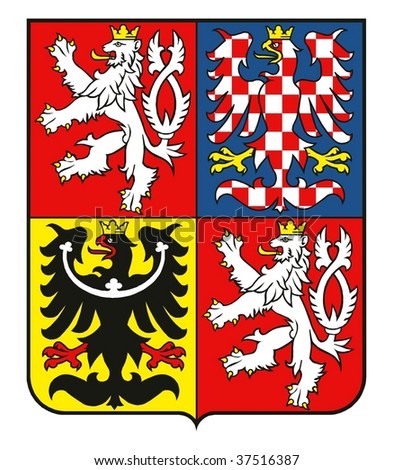 Coat of arms of the Czech Republic VECTOR