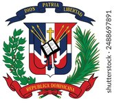 Coat of arms of Dominican Republic