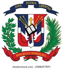 Coat of arms of Dominican Republic