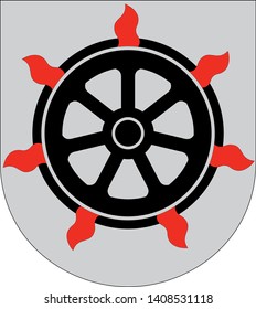 Coat of Arms of the Finnish City of Oulu 