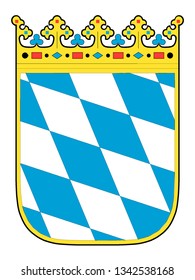 Coat of Arms of the German State of Bavaria