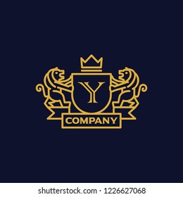 Coat of Arms Letter 'Y' Company

