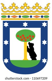 coat of arms of Madrid, Spain